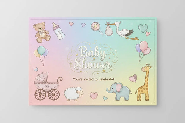 Kartki na Baby shower - Yooglo