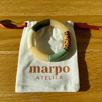 Bransoletka GRAOU zielony centki - Yooglo