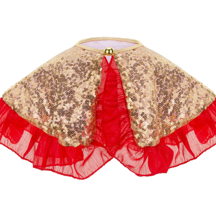 Cekinowy kołnierzyk złoty - Yooglo