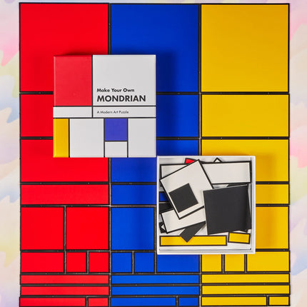 Make Your Own Mondrian - A Modern Art Puzzle