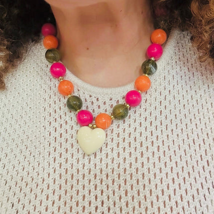 Naszyjnik ALMA multikolor - Yooglo