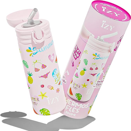 IZY Kids - różowy - lato 350ml termos - Yooglo