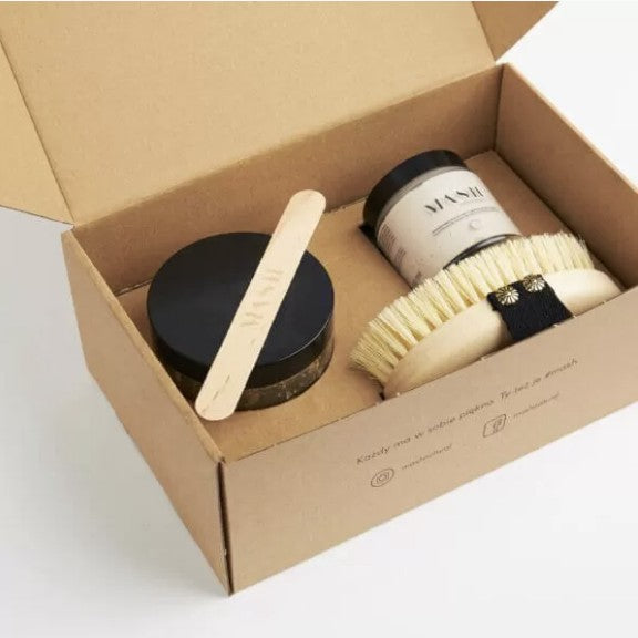 Zestaw Self Love (mus+peeling+szczotka) - Yooglo