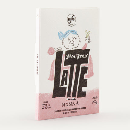 Czekolada mleczna Latte - Sabadi - Nonna 53% - Yooglo