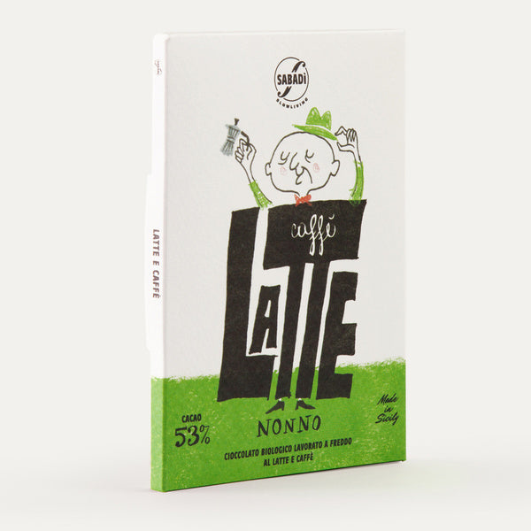 Czekolada mleczna Latte - Sabadi - Nonno 53% - Yooglo