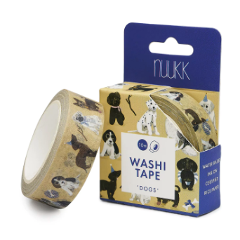 Dekoracyjna taśma washi "Dogs" - Yooglo