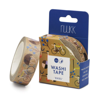 Dekoracyjna taśma washi "Bicycle" - Yooglo