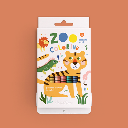 Scrollino ZOO Colouring - Yooglo