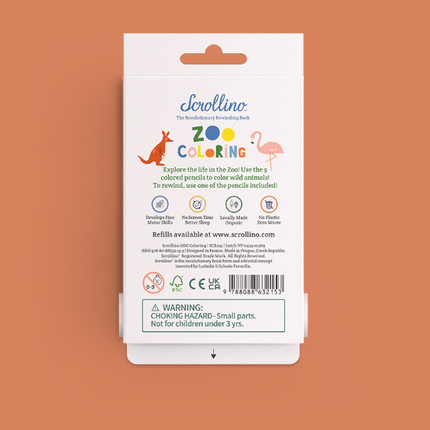 Scrollino ZOO Colouring - Yooglo