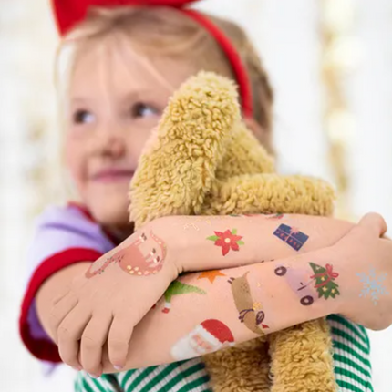 Tatuaże zmywalne Ho ho ho!, mix - Yooglo