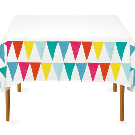 Obrus tkaninowy We Heart Birthdays – tęczowy - Yooglo