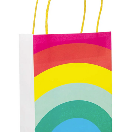 Torebki na słodycze i upominki Birthday Brights Rainbow – 8 szt - Yooglo