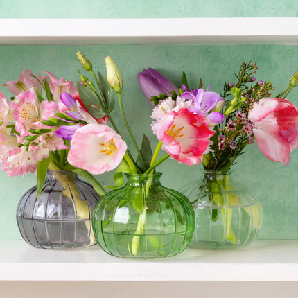 Wazonik szklany Lilac – 8 cm - Yooglo