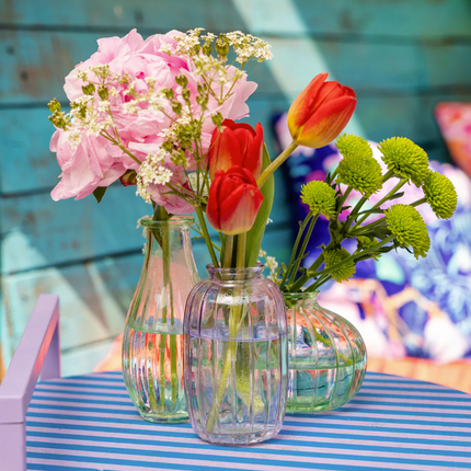 Wazonik szklany Lilac – 12 cm - Yooglo