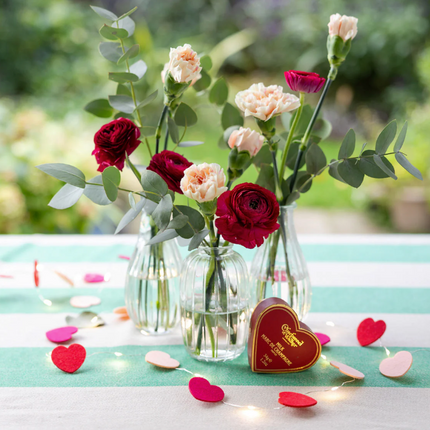 Wazonik szklany Clear – 12 cm - Yooglo