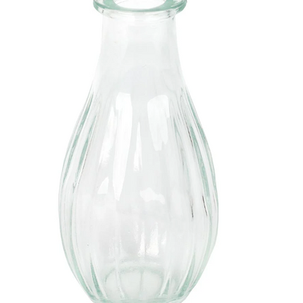 Wazonik szklany Clear – 14 cm - Yooglo