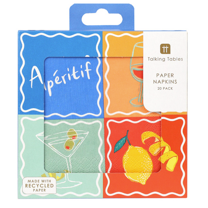Serwetki koktajlowe Aperitif – 20 szt. - Yooglo