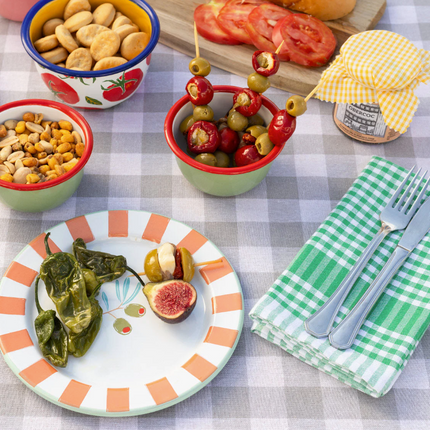 Talerz emaliowany 20 cm – Oliwki - Yooglo