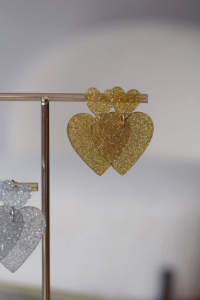 Kolczyki AIMé złote - Yooglo