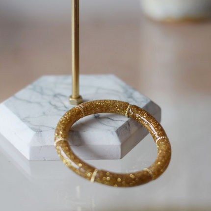 Bransoletka ÉCLAT złoty brokat - Yooglo