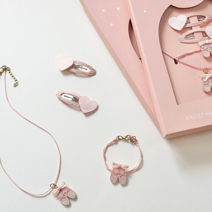 Zestaw baletowy: biżuteria i akcesoria do włosów - Yooglo