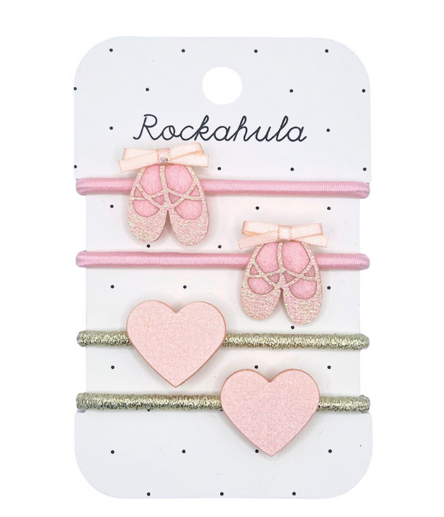 Gumki do włosów z baletkami - Yooglo