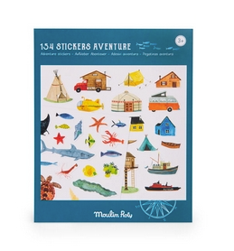 Moulin Roty: Naklejki ODKRYWCA 150 szt. - Yooglo