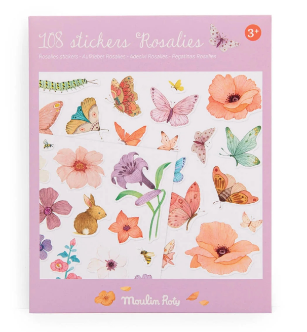 Moulin Roty: Naklejki Les Rosalies NATURA - Yooglo