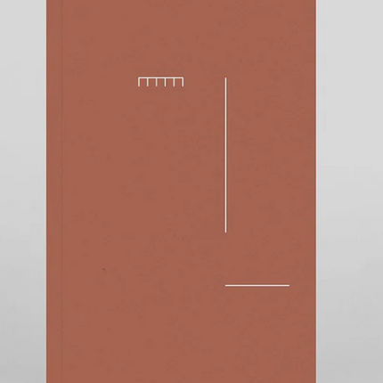 Papierniczeni Zeszyt Lico – terakota - Yooglo