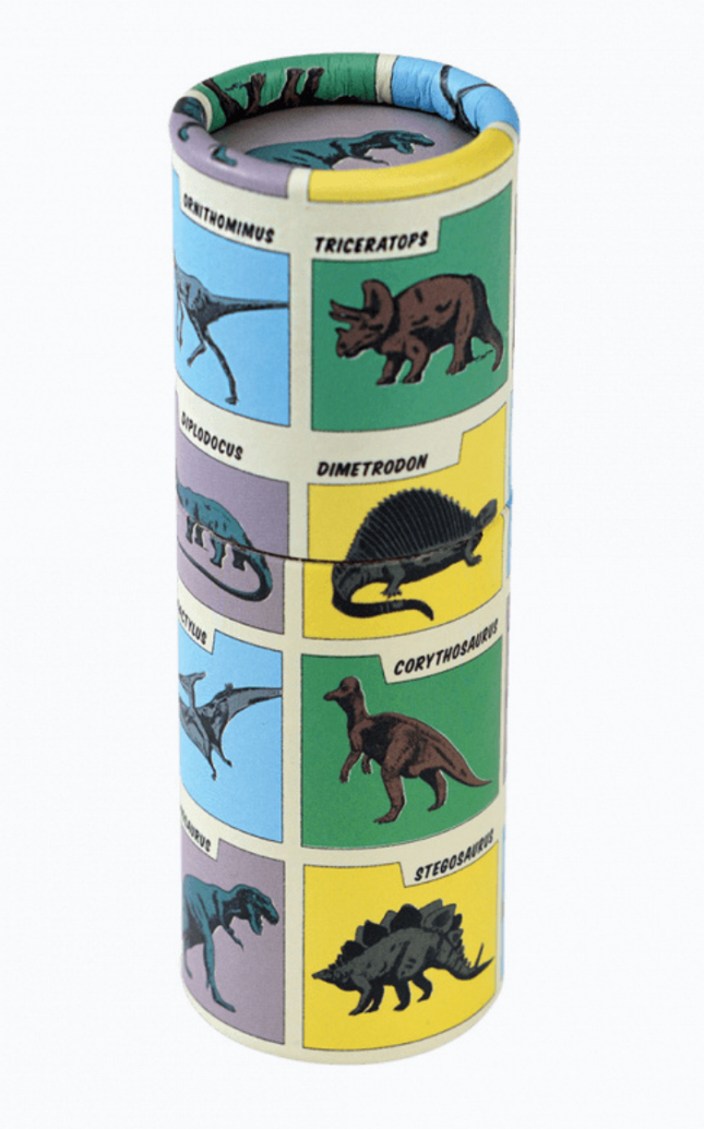 Rex London - Drewniane kredki 12 szt., dinozaury - Yooglo