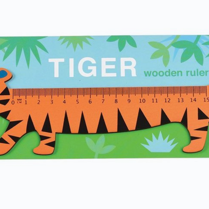 Rex London - Drewniana linijka, Tygrys Teddy - Yooglo