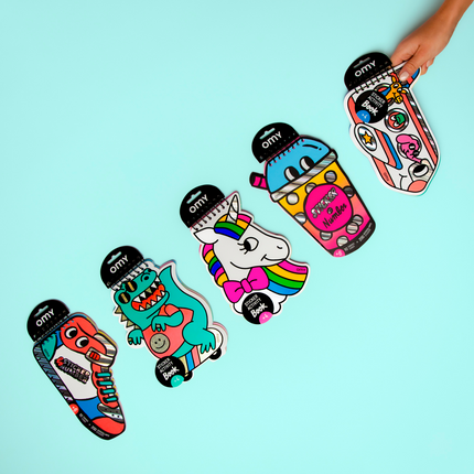 ZESZYT KREATYWNY Z NAKLEJKAMI - STREET - Yooglo