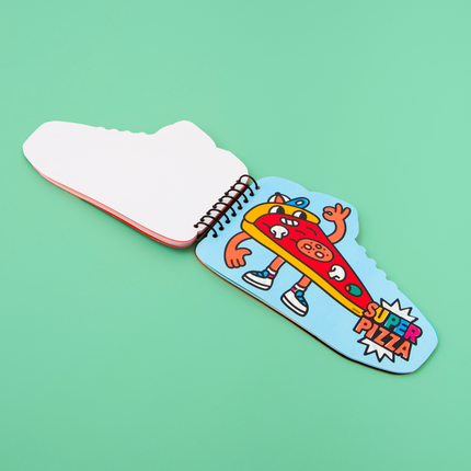 ZESZYT KREATYWNY Z NAKLEJKAMI - STREET - Yooglo