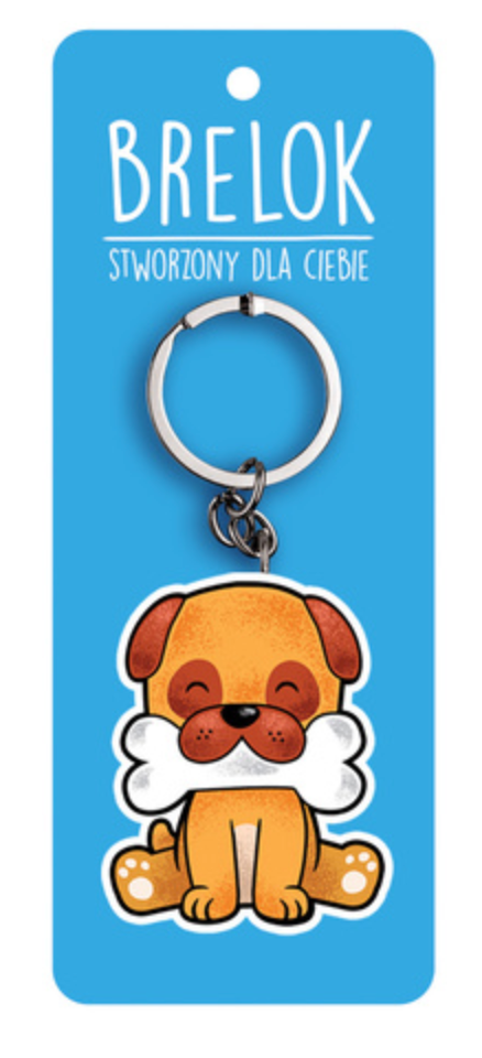 Brelok Rainbow 160 piesek z kością - Yooglo