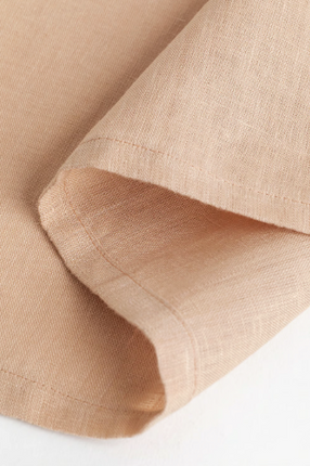 Zestaw 2 lnianych serwetek Zendan - kolor: Marrón Nude Claro - Yooglo