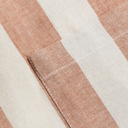 Fartuch beżowy w paski - Yooglo