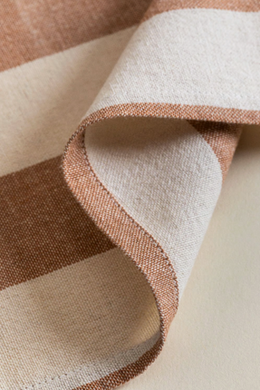 Zestaw 2 serwetek "nude" bawełnianych Efarin w paski - Yooglo