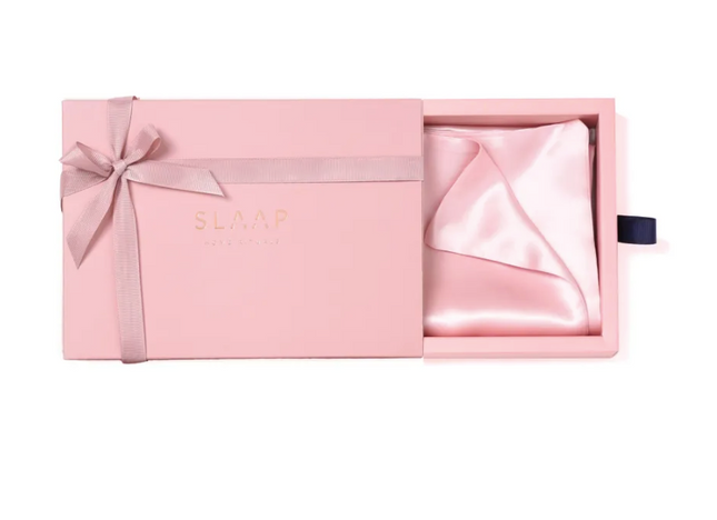 Jedwabna poszewka pudrowy róż - Yooglo