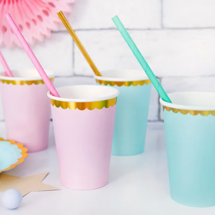 Kubeczki, jasny róż, 220ml - Yooglo