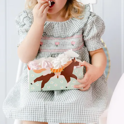 Pudełka na przekąski Konie, mix. - Yooglo