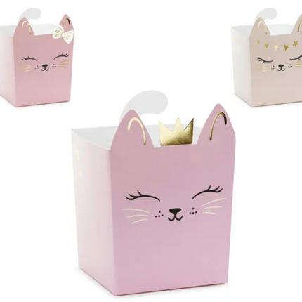 Pudełka na przekąski Kotki, mix - Yooglo