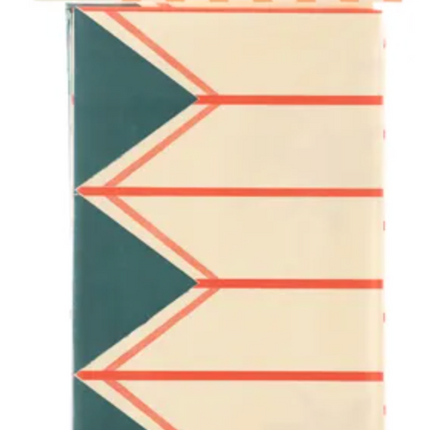 Obrus papierowy Pasy złote z gwiazdkami 180 x 120 cm