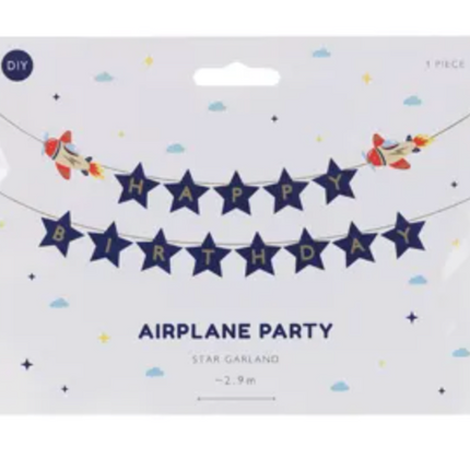 Baner Happy Birthday Samoloty, 2.5 m