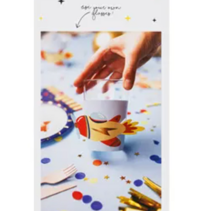 Nakładki na kubki Samolot