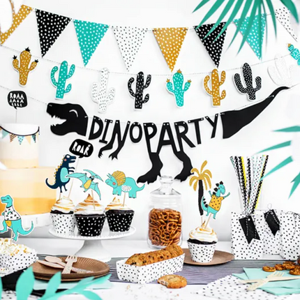 Toppery na tort Dinozaury