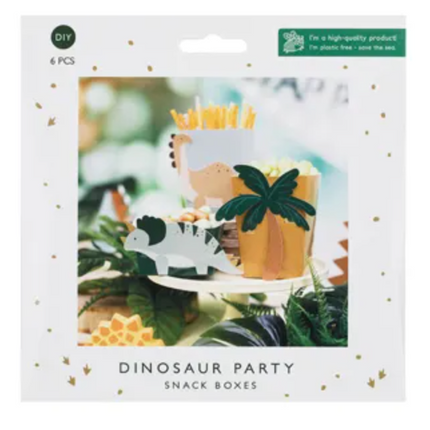 Pudełka na przekąski Dinozaury, mix