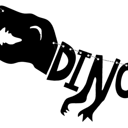 Baner Dinozaury - Dino Party, 20x90 cm