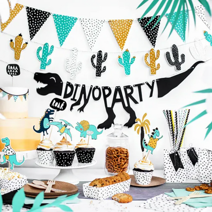 Baner Dinozaury - Dino Party, 20x90 cm