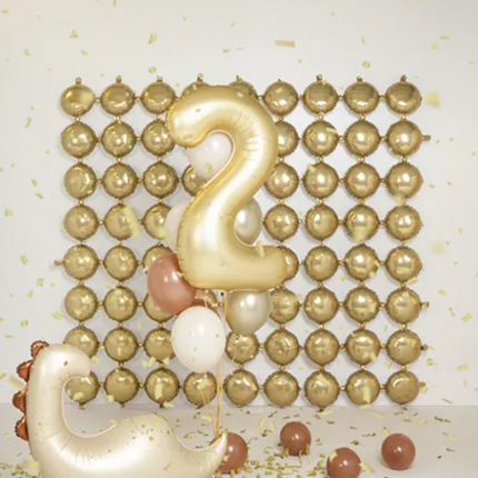 Balon foliowy stojący Brontozaur 91x85cm