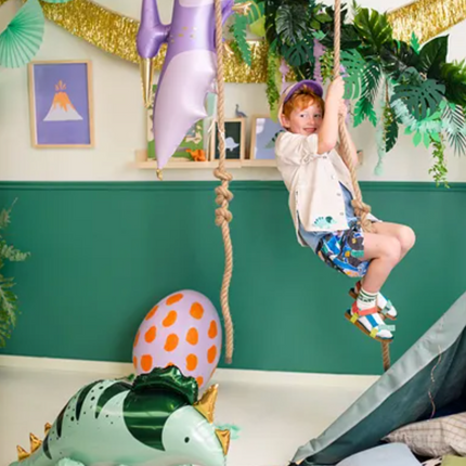 Balon foliowy Pterodaktyl, 120x62 cm, fioletowy